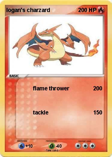 Pokemon logan's charzard