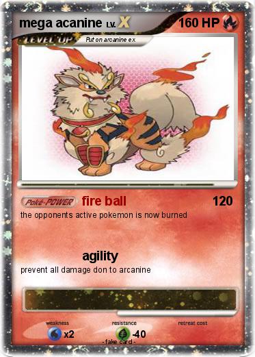 Pokemon mega acanine