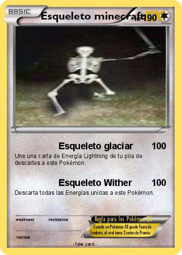Pokemon Esqueleto minecraft