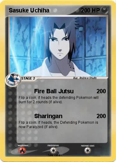 Pokemon Sasuke Uchiha