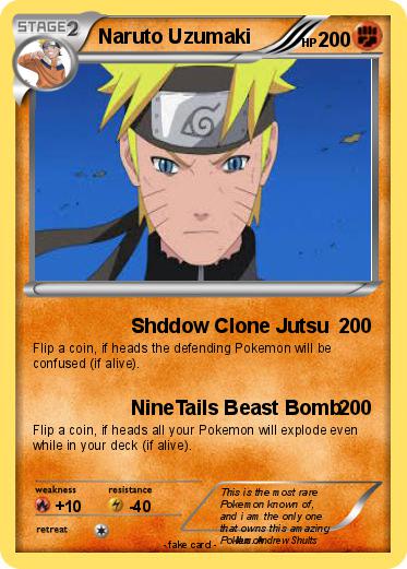 Pokemon Naruto Uzumaki