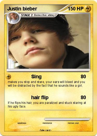 Pokemon Justin bieber