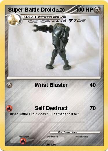 Pokemon Super Battle Droid