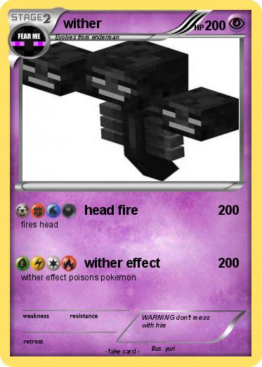 Pokemon wither