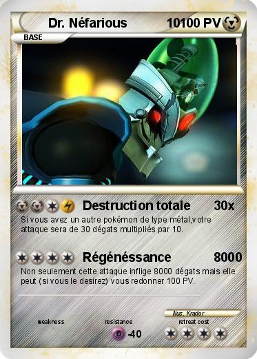 Pokemon Dr. Néfarious           10