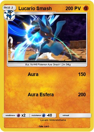 Pokemon Lucario Smash