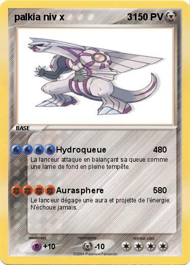 Pokemon palkia niv x                        3