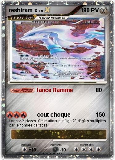 Pokemon reshiram x