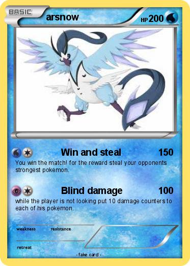 Pokemon arsnow