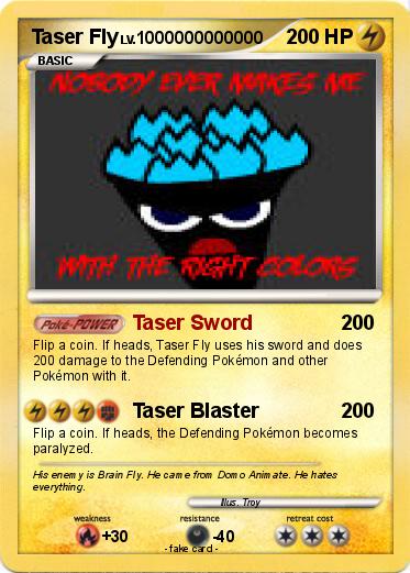 Pokemon Taser Fly