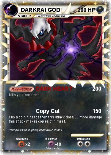Pokemon DARKRAI GOD