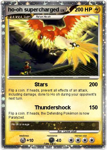 Pokemon ho-oh supercharged