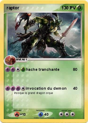 Pokemon raptor