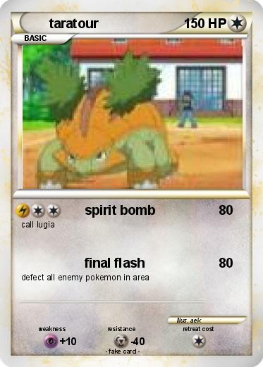 Pokemon taratour