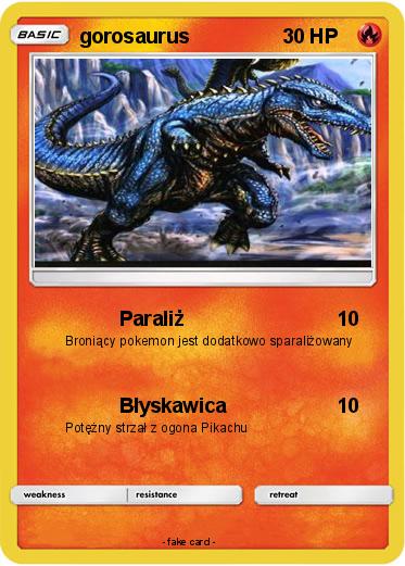 Pokemon gorosaurus