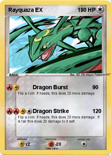 Pokemon Rayquaza EX