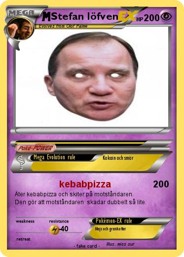 Pokemon Stefan löfven
