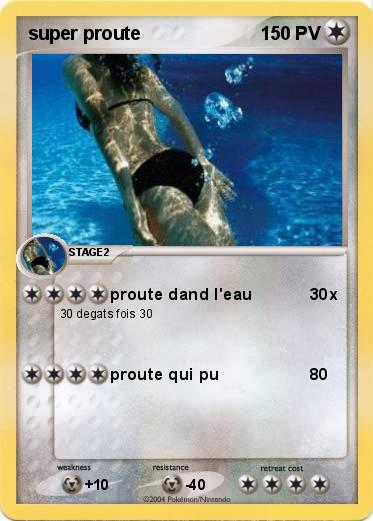 Pokemon super proute