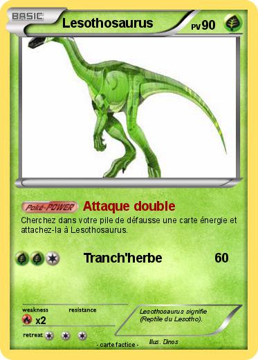Pokemon Lesothosaurus