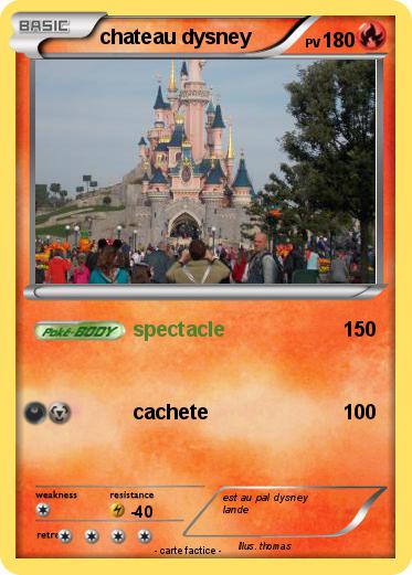 Pokemon chateau dysney