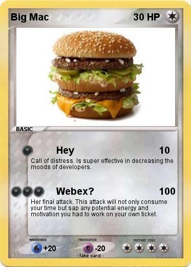 Pokemon Big Mac