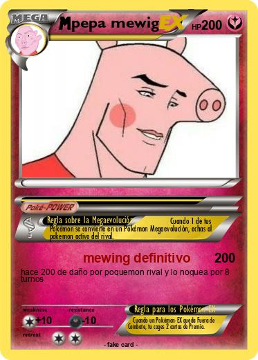 Pokemon pepa mewig