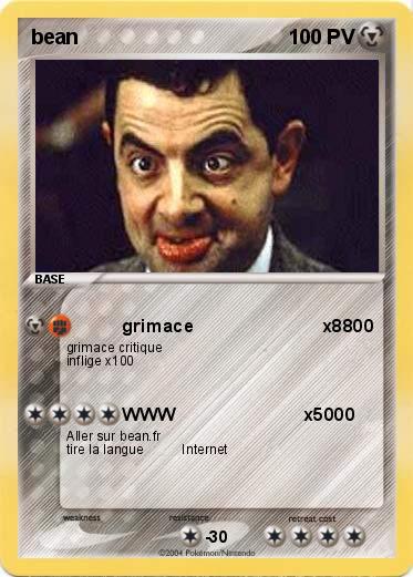 Pokemon bean