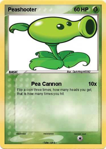 Pokemon Peashooter