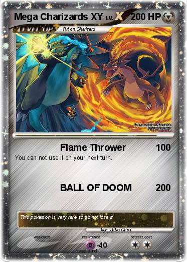 Pokemon Mega Charizards XY
