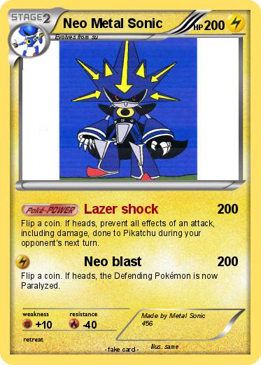 Pokemon Neo Metal Sonic