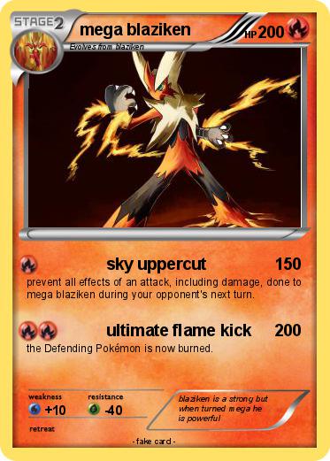 Pokemon mega blaziken