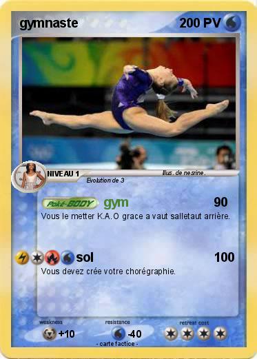 Pokemon gymnaste