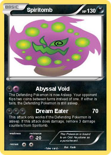 Pokemon Spiritomb