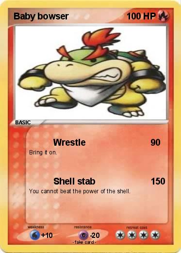 Pokemon Baby bowser