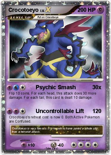 Pokemon Crocotoeyo