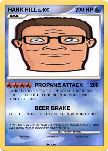 Pokemon HANK HILL