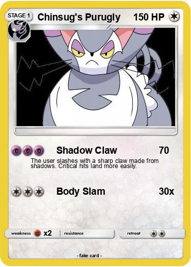 Pokemon Chinsug's Purugly