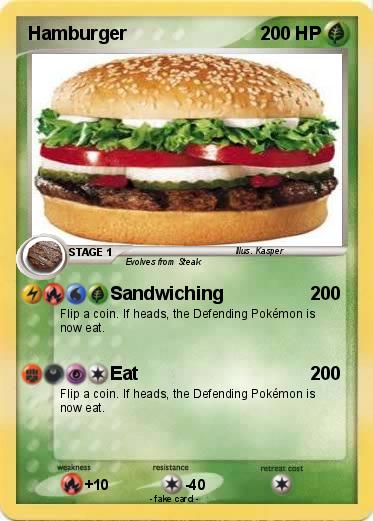 Pokemon Hamburger