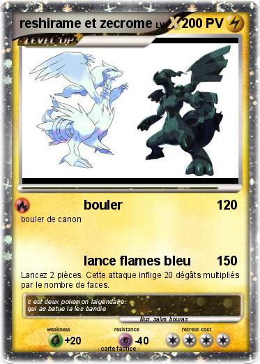 Pokemon reshirame et zecrome