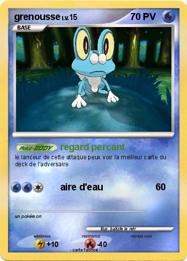 Pokemon grenousse