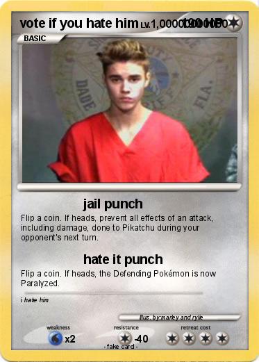 Pokemon vote if you hate him