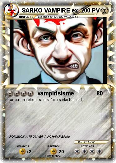 Pokemon SARKO VAMPIRE ex