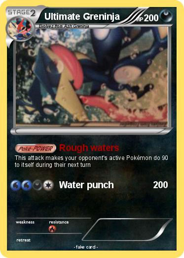 Pokemon Ultimate Greninja
