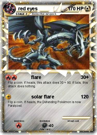 Pokemon red eyes