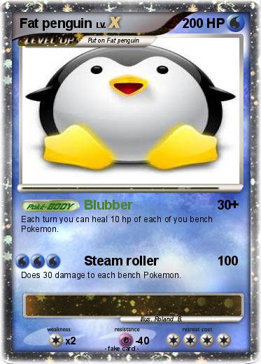 Pokemon Fat penguin