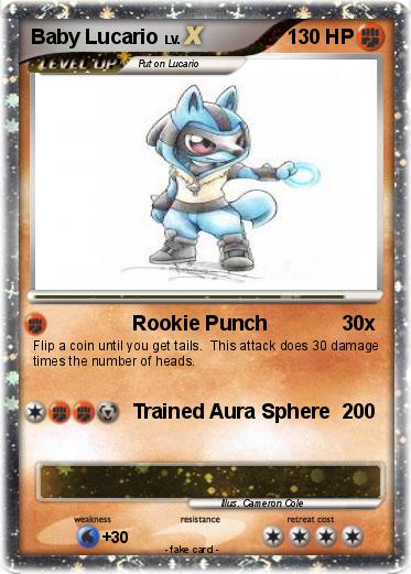 Pokemon Baby Lucario
