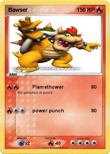 Pokemon Bawser 