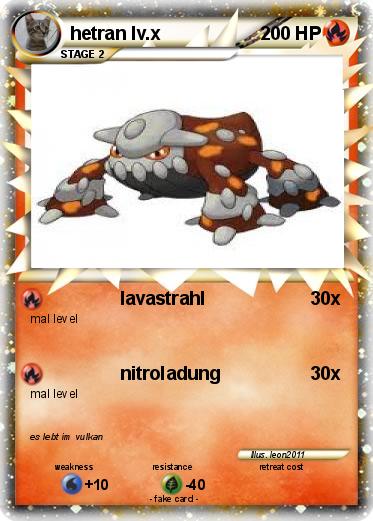 Pokemon hetran lv.x