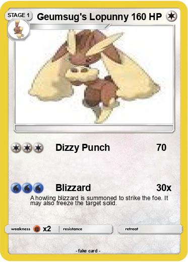Pokemon Geumsug's Lopunny