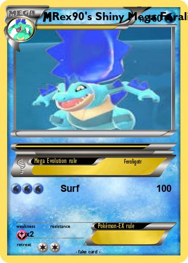 Pokemon Rex90's Shiny Mega Feraligatr